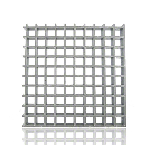 GFK Gitterroste, 2002 x 1002 mm, B2-Ausf&uuml;hrung, 19 x 19 mm
